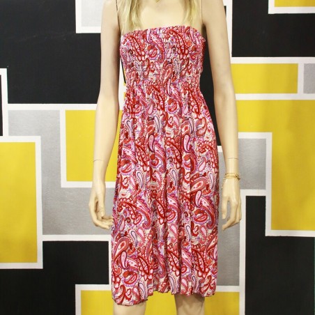 Vestido Strapless con Vuelo | Kaprichos